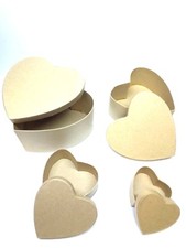 Scatola cartone cuore - cartone,