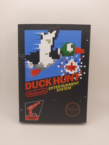 Nes duck hunt box cover - duck,