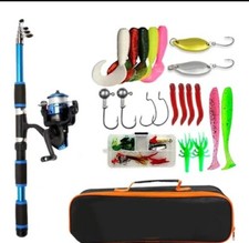 Set di canna da pesca  con Kit completo Ganci  