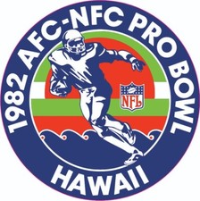 Decalcomanie casco calcio mini Pro Bowl 1982
