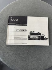 Icom IC-207H Manuale