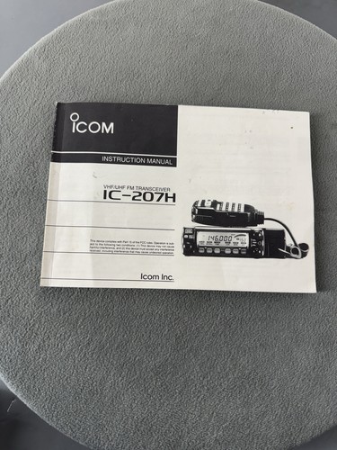 Icom 207h manuale - icom,