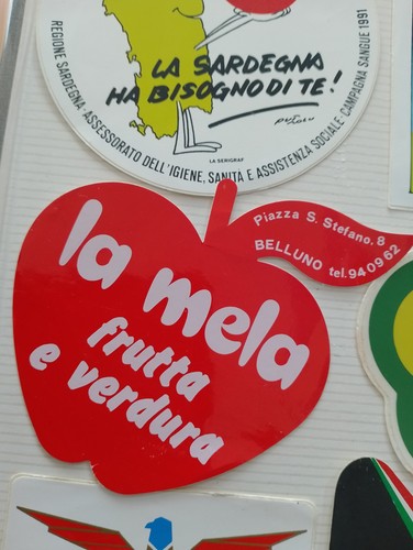 Adesivo mela frutta - mela,