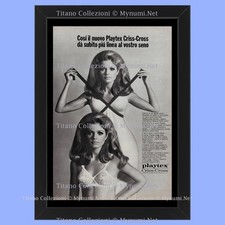 Anni ' 70  * Pubblicità Originale "Playtex, Criss-Cross dà Subito Linea al Vostr