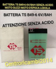 BATTERIA TS B49-6 6V/8AH SENZA