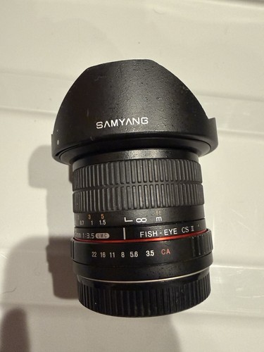 Obiettivo samyang 8mm - obiettivo,