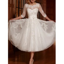 Abito da sposa in velluto a