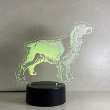 Lampada setter cane - lampada, caccia