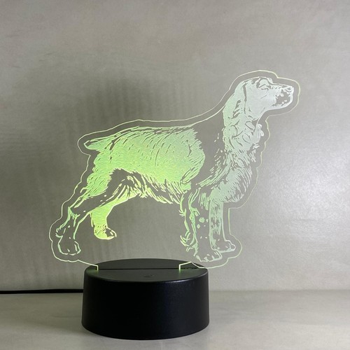 Lampada setter cane caccia - lampada,