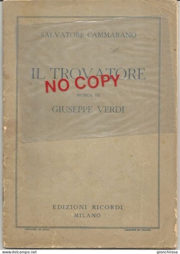 Libretto opera lirica - libretto,