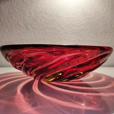 Gigantesca ciotola in vetro di Murano XXL vaso Archimede SEGUSO 3,6 kg! ritorno a costi