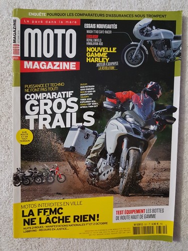 Moto magazine 331 2016 - magazine, n°331