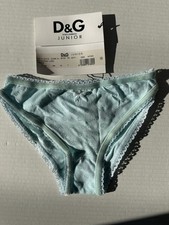 Dolce & Gabbana intimo junior bambina con logo nuovo con scatola taglia 5
