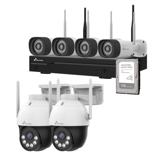 Kit videosorveglianza wifi - kit,