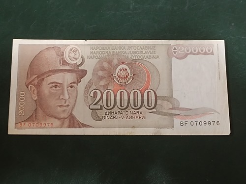 Banconota jugoslavia 20000 - -,