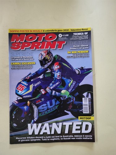 Poster moto sprint 2016 - moto, 8