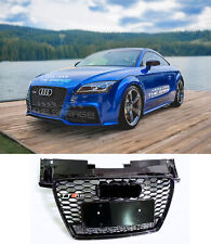 GRIGLIA a Nido d'Ape per AUDl TT -> 2007-2014 -> "LOOK-RS" NERO LUCIDO Anteriore