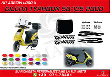 KIT ADESIVI REPLICA SCOOTER GILERA TYPHOON 50 125 2000