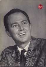 cartoncino / cartolina NICO FIDENCO / RCA / dedica / autografo