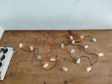 LUMINARIE VINTAGE LAMPADINE MULTICOLORI 16 PORTALAMPADINE