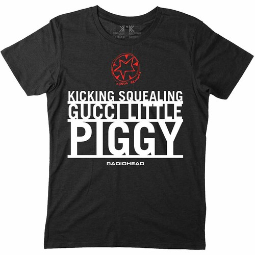 Shirt radiohead gucci - radiohead, piggy
