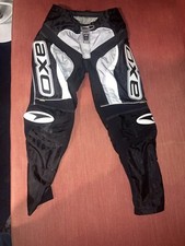 AXO Pantalone sportivo moto corsa bianco e nero corsa 36”vita 52” lunghezza