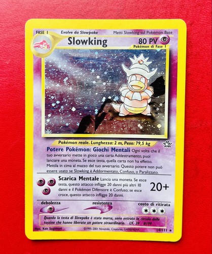 Lotto carte pokemon slowking - lotto,