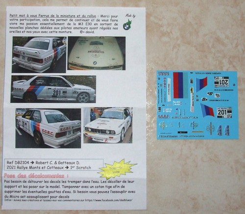 Bmw winner rallye - m3,