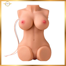 Torso Masturbatore Realistico Vibrante Bambola Busto di Donna Con Telecomando