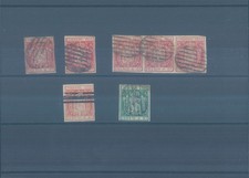 SPAGNA 1854 vari francobolli