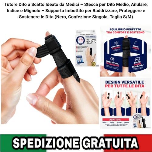 Tutore dito scatto - dito, a