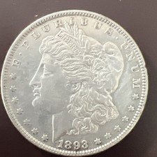 1893 Morgan Silver Dollar