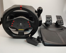 Logitech MOMO Racing Force Ruota Feedback con Pedali Testata