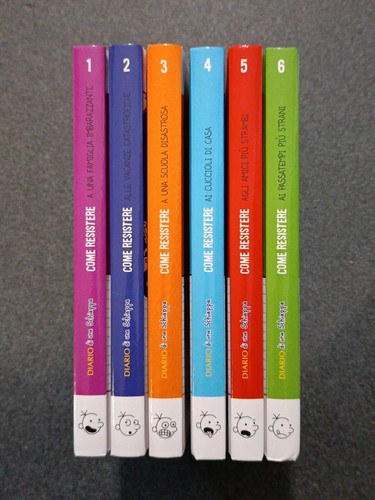 Serie completa libri diario - 6,