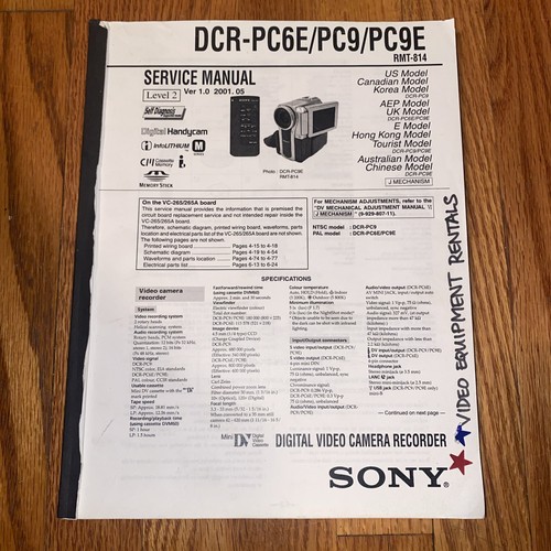 Sony videoregistratore - sony,