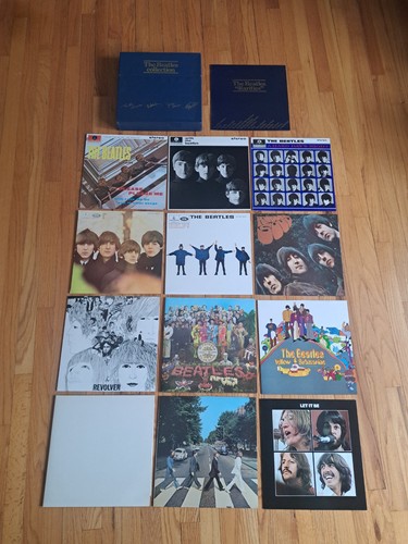 The beatles blue box - blue, set