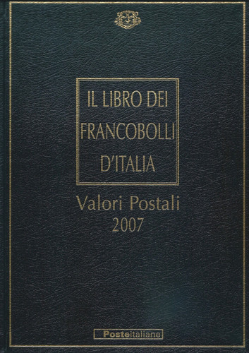 Libro dei francobolli 2007 - francobolli,