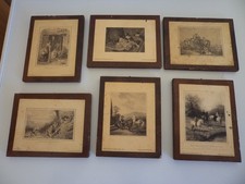 VECCHIE STAMPE SU LEGNO