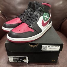 Air Jordan 1 Mid Black/Noble