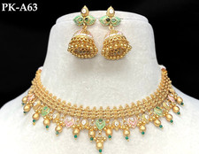 ACQUISTA Elegante Set Collana in Rame Puro con Pietra Bianca SPL Set Collana da Lavoro