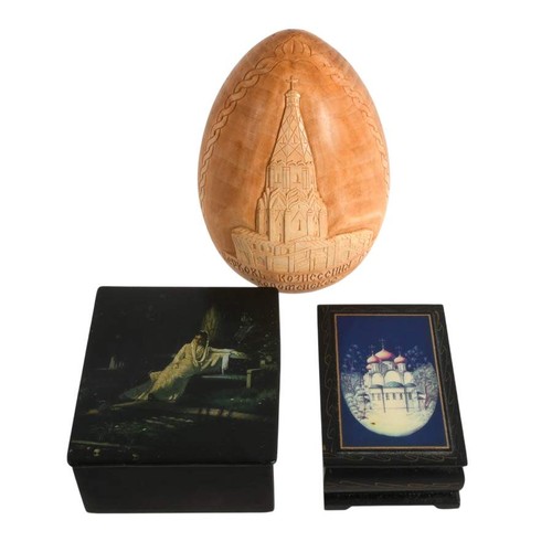 Three russian objects - russian, of