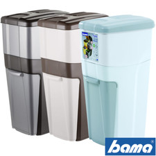 Bama Trypla PATTUMIERA 3 in 1 RACCOLTA DIFFERENZIATA 38,5 Litri cm 28x39x70