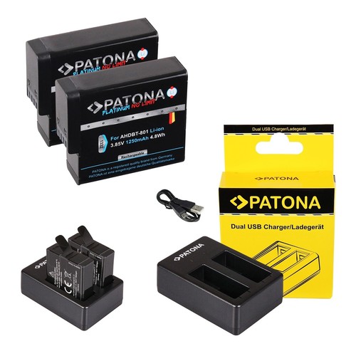 Batterie per gopro - batterie,