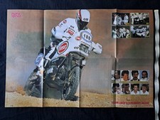 PARIGI DAKAR POSTER CAGIVA