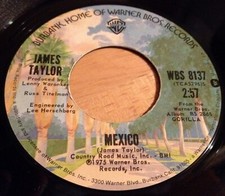 James Taylor 45 Mexico /