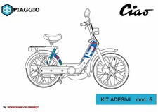 Telaio piaggio ciao cross