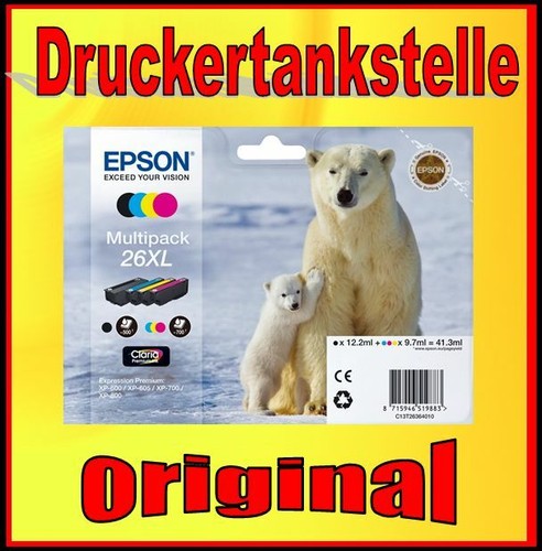 Multipack epson 26xl - multipack,