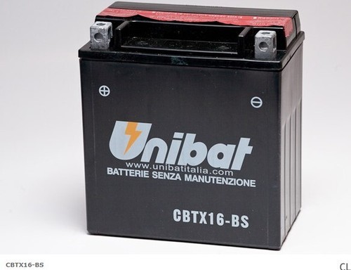 Batteria moto unibat - moto, cbtx16-bs