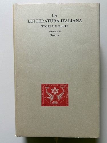 Letteratura italiana storia - letteratura,