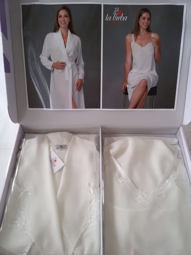 Parure pezzi vestaglia e - pezzi,
